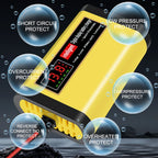3 Stages Lead Acid AGM GEL Battery-chargers Car Battery Charger Car Accessories