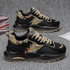 Men's Shoes 2025 Spring New Casual Versatile Comfortable Fashion Trend Niche Non-slip Wear-Resistant Retro Sneakers