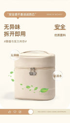 New Cosmetics Organizer Vertical Large-capacity Cosmetic Bag Deep Portable Handheld Waterproof Out Wash Storage Bag