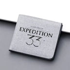Man Anime Folding Wallet Game Clair Obscur Expedition 33 Wallets Adult Fashion Printed Money Bag Accessories Card Holder Gifts