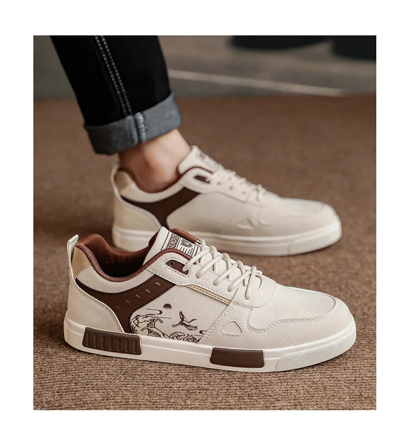 Men's Shoes  New Summer Men's Low Cut Men's Sneakers Waterproof Anti Slip Comfortable Wear-resistant Oversized Casual Shoes