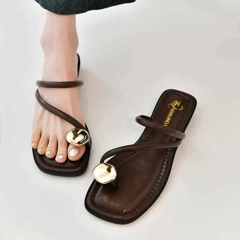 Sandals Woman Luxury Shoes for Women Flip Flops Woman Hiking Sandal Mules Women's Slippers Slipper Summer Shoes Sale