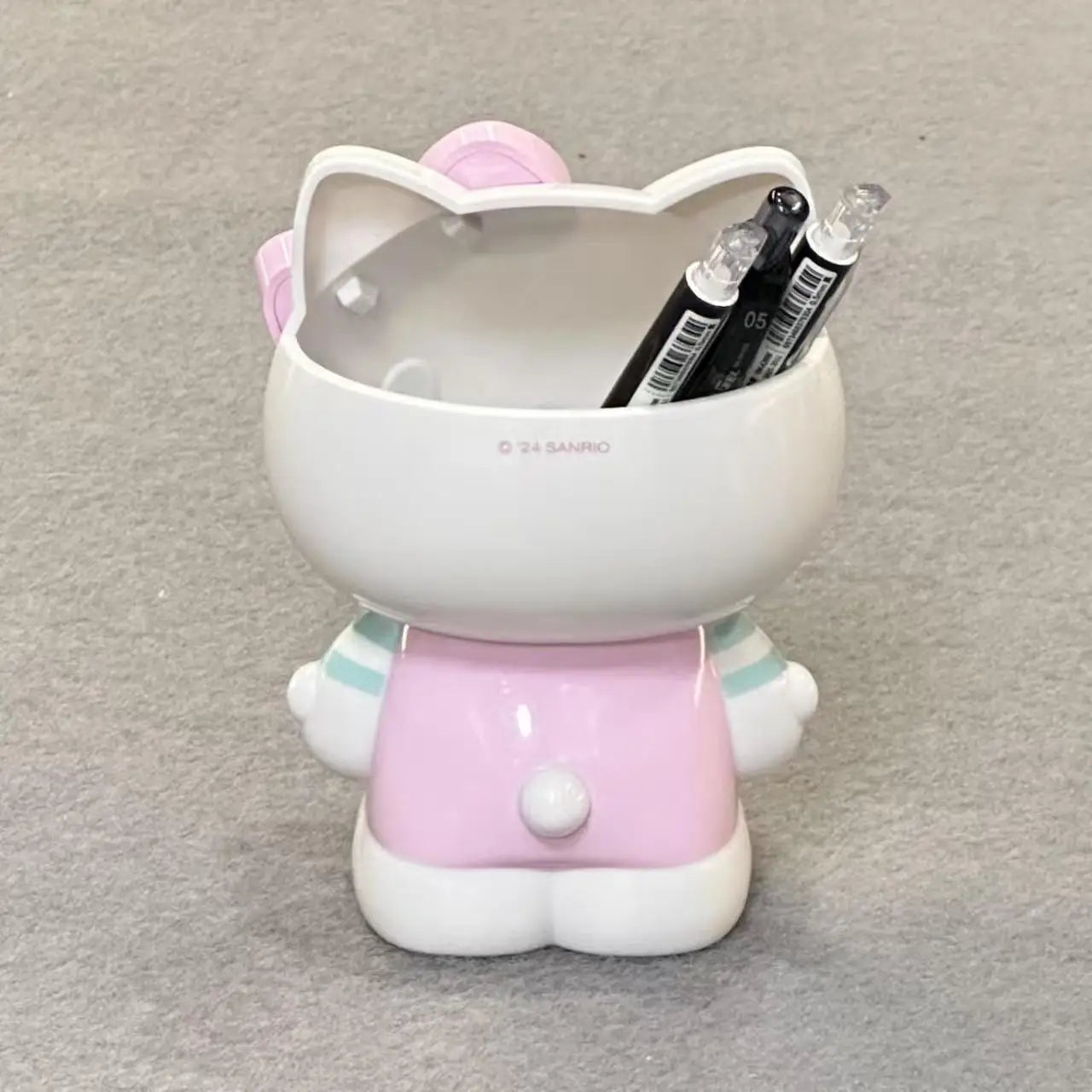 Cute My Melody Cosmetics Storage Can Cute Pink Brush Container Aesthetic Desktop Display for Makeup Lovers