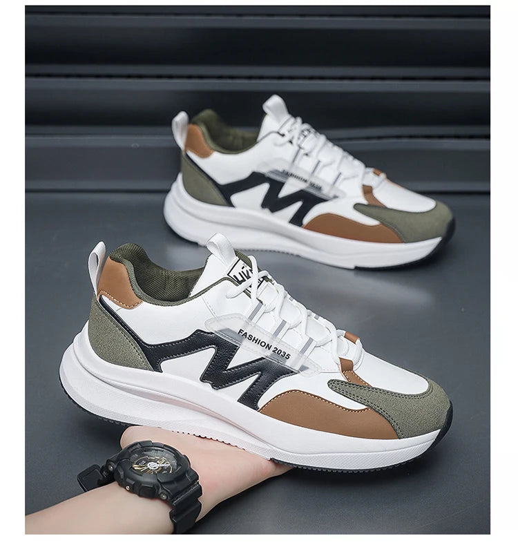 Men's Shoes,Lightweight and Fashionable Sports Shoes with Soft Soles for Casual Wear, Anti-slip and Durable Running Sports Shoes