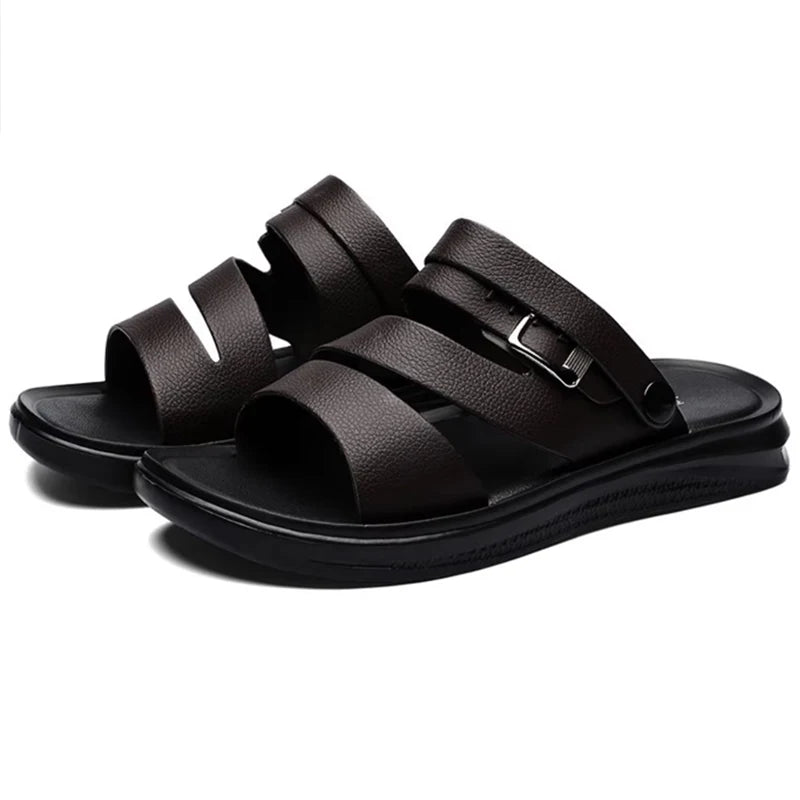 Men's Sandals New Style Men's Two Wear Indoor and Outdoor Comfortable Non slip Casual Outerwear Fashion Sports Men's Cool Slippe