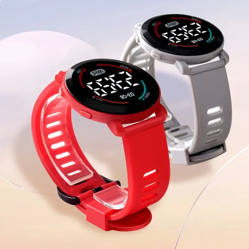 Couple Watches Fashion LED Digital Watch for Men Women Sport Silicone Casual Watch Electronic Clock New Boys Girls Student Clock