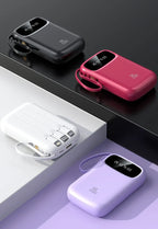 BCAK/ flagship store 200000 Milliampere Wholesale Power Bank with Built-in Cable, Mini, Portable, Fast Charging Mobile Power Sup