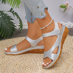 Women's Sandals Casual Summer Shoes Woman 2025 Summer Sandals Low Heels Sandals Comfortable Wedges Footwear Women