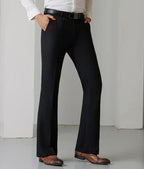 Man Suits Pants Draped Flared Fluid Tight Wide Leg Black Business Social Tailoring Bell Mouth Trousers for Men Up Formal Classic