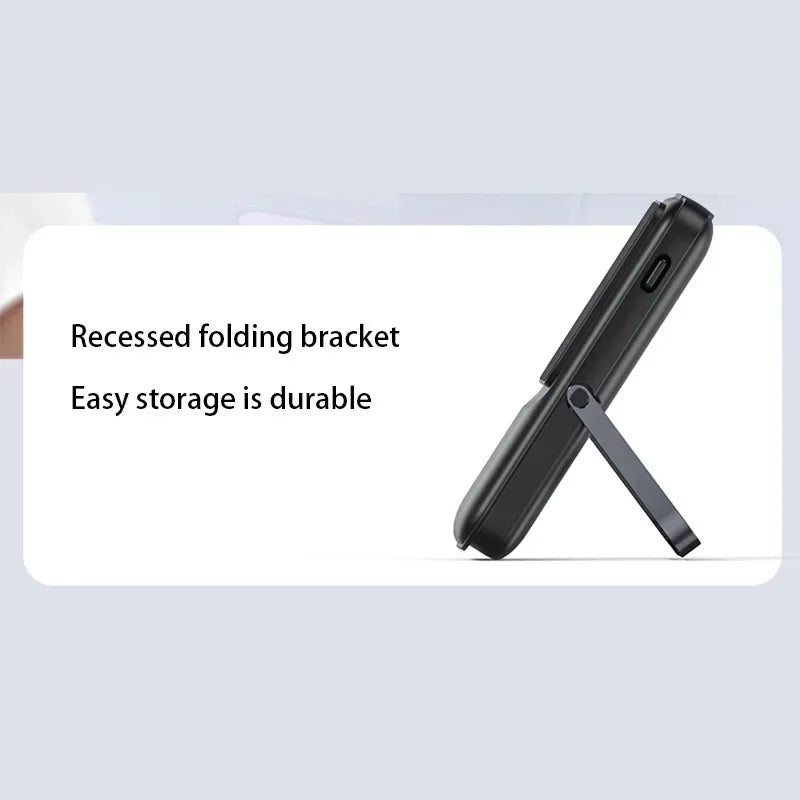 Magnetic Power Bank with Bracket 50000 MAh Large Capacity Built-in PD20W Two-way Fast Charging External Battery for iPhone