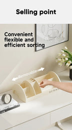 Cosmetics Storage Box Home Dressing Table Desktop Large Capacity Multi-functional Skin Care Products Compartment Shelf