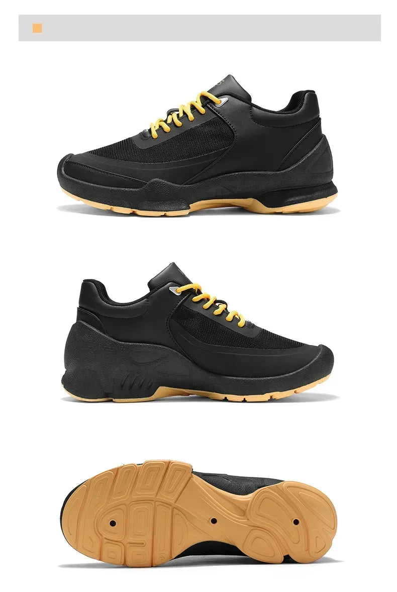 Men's Casual Sports Shoes Are Mainly Designed By The Brand, Featuring Original Anti-slip Flat Heels and Breathable Mesh Shoes