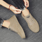 Men's Shoes 2025 New Spring Work Safety Shoes, Anti-slip, Wear-resistant, Versatile Casual Sports Work Shoes, Men's Board Shoes