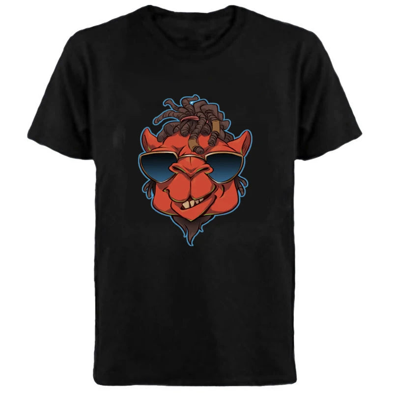 Men's T-shirt For men Fashion pattern Printed T Shirt Pattern Short-sleeved Streetwear Summer Casual Men's Tops