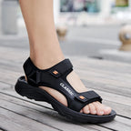 Men Sandals Summer Leisure Beach Holiday Sandals Men Shoes 2024 New Outdoor Sneakers Male Retro Comfortable Casual Sandals Men