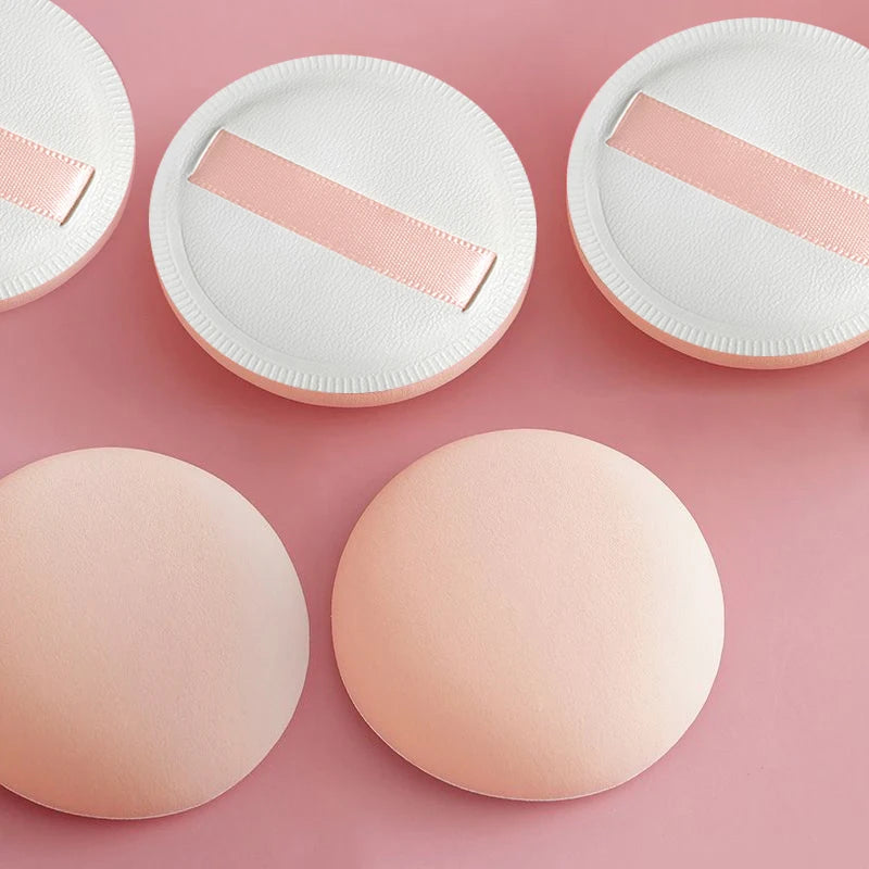 20pcs Soft Thick Powder Puff Powder Liquid Cosmetics Puff Makeup Puffs Wet Dry Use Concealer Foundation Sponge Cushions Tool
