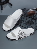 Men's Slippers, Durable for Outdoor Use, Summer Outdoor Wear, Indoor Home, Deodorant, Non-Slip, Bathroom Bathing, Thick-Soled Sandals for Men