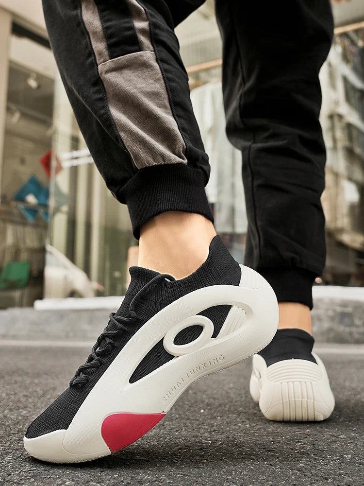 Men's Shoes Are Durable Non Slip Casual Sports Shoes That Are Fashionable Versatile Lightweight Breathable and Mesh Shoes