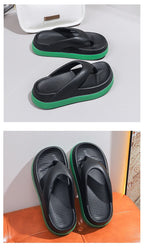 Woman flip flops Popular Design Shoes  trend Casual Platform Sandals non-slip Outdoor slippers Unique features Flat sandals