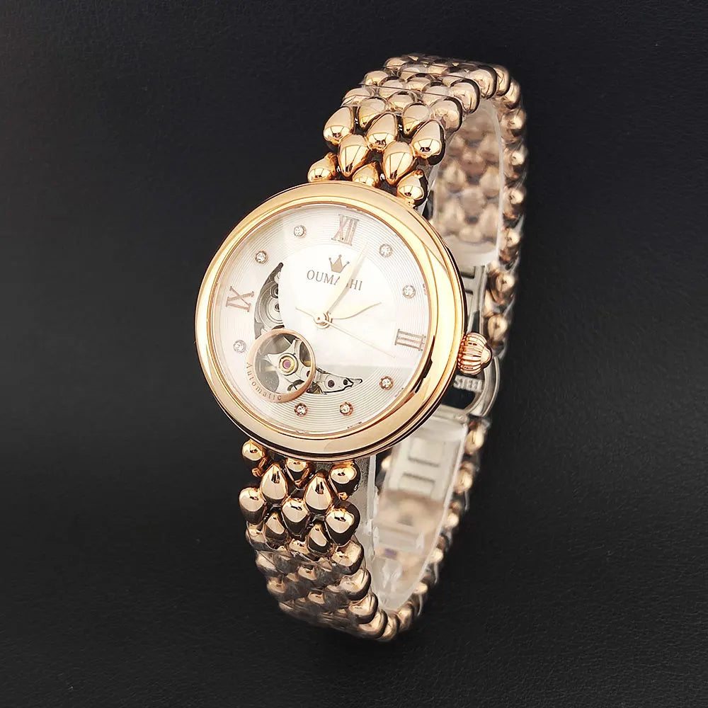 Women's Wristwatch Luxury 82s0 Watch For Women Mechanical watch Ladies Elegant Gift Waterproof 5ATM Clock Reloj 82S0 movement