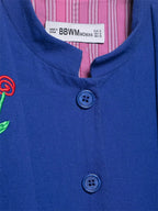 Women's Embroidered Hooded Jacket Long Sleeve Button up Top New Fashion Design