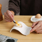 Kitchen Supplies Egg Tray Egg Rack Household Ceramic Tableware Supplies Egg Tray Egg Tray Breakfast Household Refrigerator