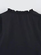 Embroidered Blouse Top Boho Chic Hawaiian Summer Vintage Ruffle Crop Shirts Female Elegant Women's Shirt Tops Woman 2025