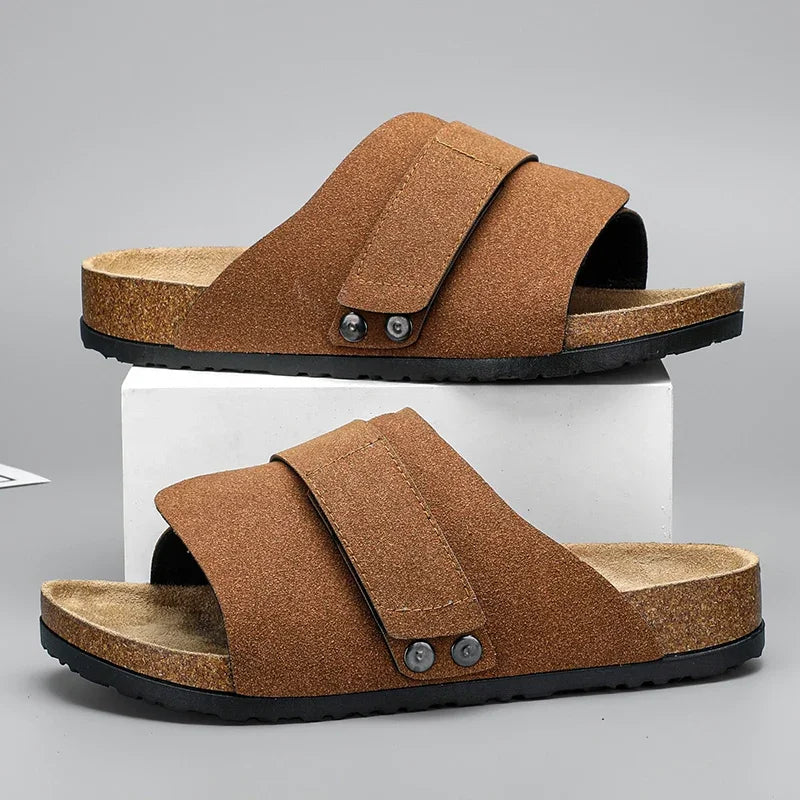 Men's Summer Sandals for Men Shoes Flat Sandals Trend 2024 Man Slippers Slipers Mens Soft Sandles High Quality Shoes Sandal Sale
