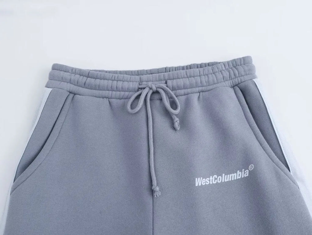 Pants Set Woman Two Pieces Casual Elegant Sporty Printing Long Sleeve Sets Elegant Casual Women's Set Autumn Woman Sets