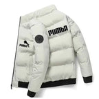 Autumn and Winter  Cotton-padded Coat Korean Thickened Down Cotton-padded Coat Short Style Cotton-padded Jacket Men's Collarless