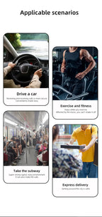 2023 New Wireless Audio Headphones, TWS Microphone, Invisible, Sports, Mini, Stereo, Mono, Ear Hanger, Music, Only One Headset