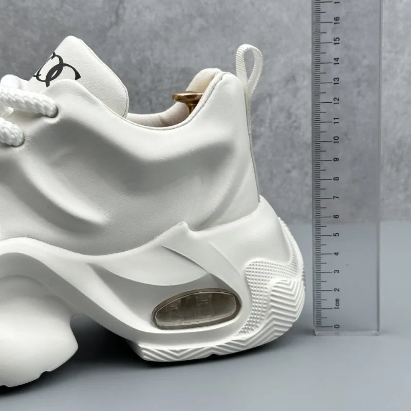 Men Shoes Designer Luxury Casual Sneakers Breathable Platform Shoes for Men Fashion Height Increasing Comfortable Non-slip Shoes
