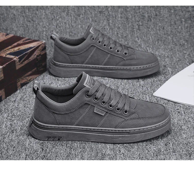 Men's Shoes 2025 New Spring Work Safety Shoes, Anti-slip, Wear-resistant, Versatile Casual Sports Work Shoes, Men's Board Shoes