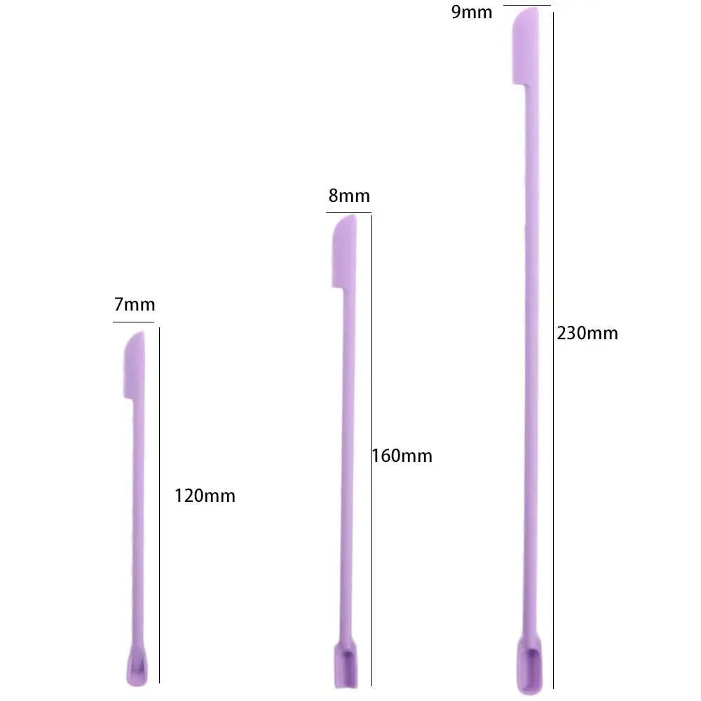 Lotion Beauty Tools Cream Cosmetic Kitchen Accessories Makeup Brushes Deep Bottle Scraper Silicone Spatula Cosmetics Spoon