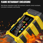 E-FAST Car Battery Chargers 12V/6A Full Automatic Battery Chargers Maintainer Portable Trickle Chargers Battery Desulfator