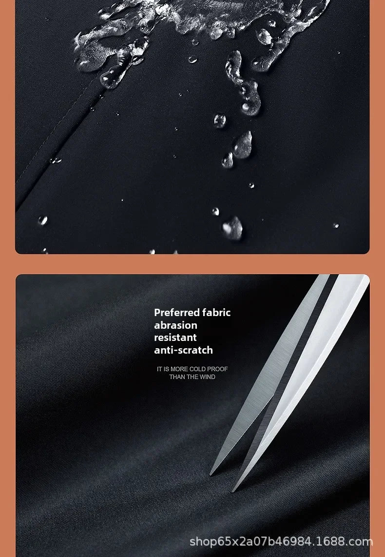 Winter Motorcycle Riding Coldproof Clothing Winter Fashion Waist Designwarm Cotton Jumpsuit,thickened Waterproof Snowmobile Suit