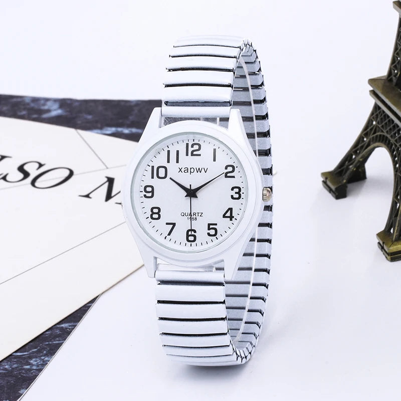 Casual Couple Watches Men Arabic Numerals Fashion Ladies Watch Quartz Wristwatch Pair