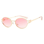 Fashion sunglasses brand designer metal women's prescription optical frame glasses UV protection men's sunglasses