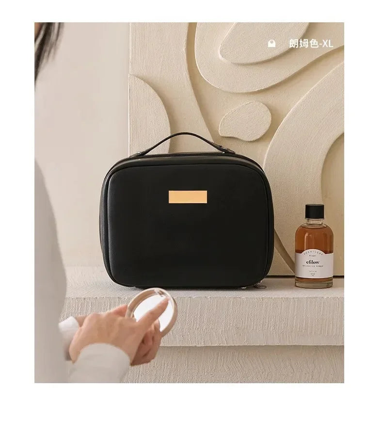 Cosmetic bag  new high-end exquisite portable travel portable toiletry bag large capacity cosmetics storage bag women handbags