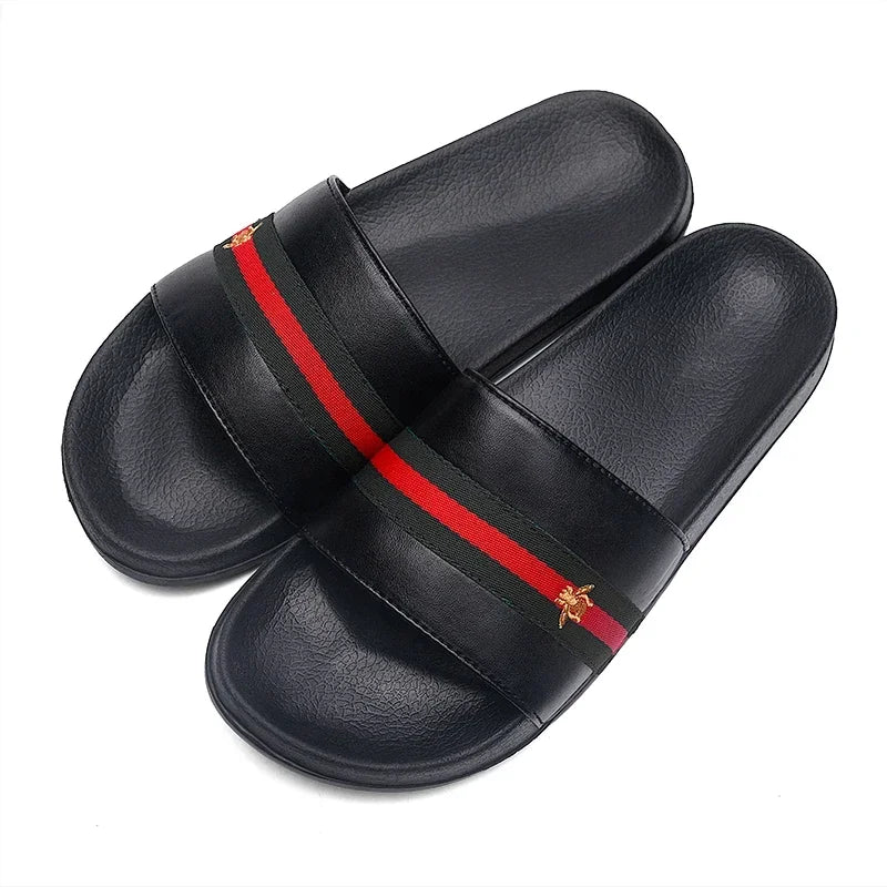 Slippers for Men Ultra Soft Slides Sandals Men Casual Summer Brand Non-slip Wear-resistant Indoor Outdoor Man Summer Slippers