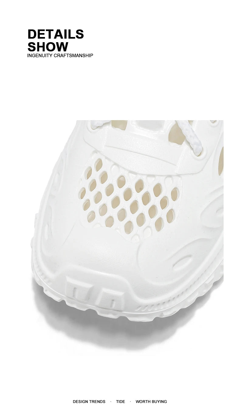 Couple Sandals For Men New Fashion 2025 Summer Outdoor Hole Shoes for Women Sandals Sandalias Hombre Sandalias De Mujer