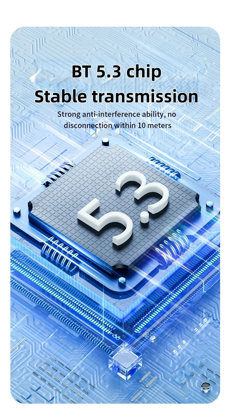 External Earphones For Your Glasses Wireless 5.3 HIFI Music Headphone Control Noise Portable Wireless Headsets Long Battery Life