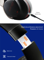 Wireless Bluetooth headphones noise-cancelling stereo 5.3 headphones high-quality wireless headphones HIFi sound effects