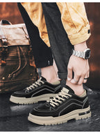 Men's shoes four seasons soft-soled non-slip casual shoes outdoor youth walking shoes fashion student sports shoes tooling shoes