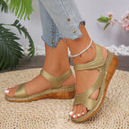 Women Sandals Casual Summer Lightweight Shoes Woman 2025 Summer Low Heels Comfortable Wedges Sandals Women Sandalias De Mujer