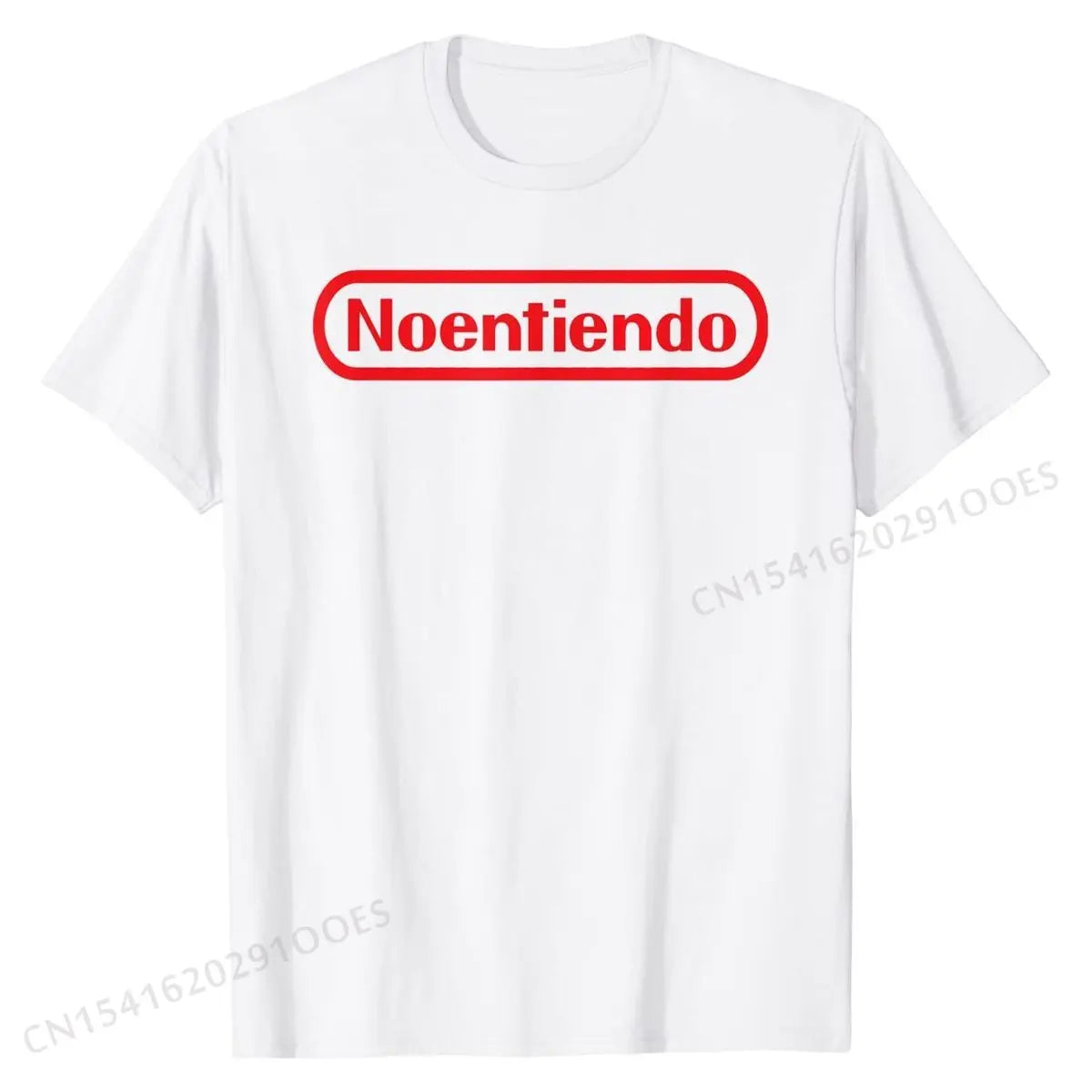 No Entiendo Shirt, Funny Gamer's Shirt For Spanish Speakers T Shirts Casual On Sale Cotton Tops Shirts Camisa for Men