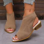 Women Sandals 2024 New Summer Fashion Casual Comfortable Sandals Open Toe Lightweight Outdoor Sandals Women Shoes for Women