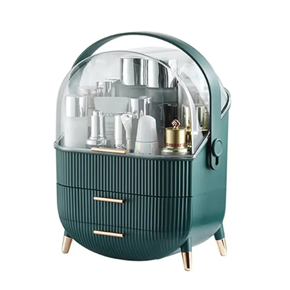 Cosmetics Display Cabinet Storage Box Drawer Dustproof Makeup Brush Large Capacity Storage Box Practical Home Collection Items