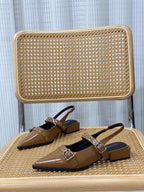 Sandals for Women Pointed Toe Daily Woman Shoes With Low Heels Summer 2024 Comfortable Trending Anti Slip Hot The Best Or Trend