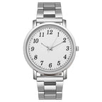 2PCS Couple's Watches Men Business Watch Fashion Analog Women Quartz Watch (Without Box)